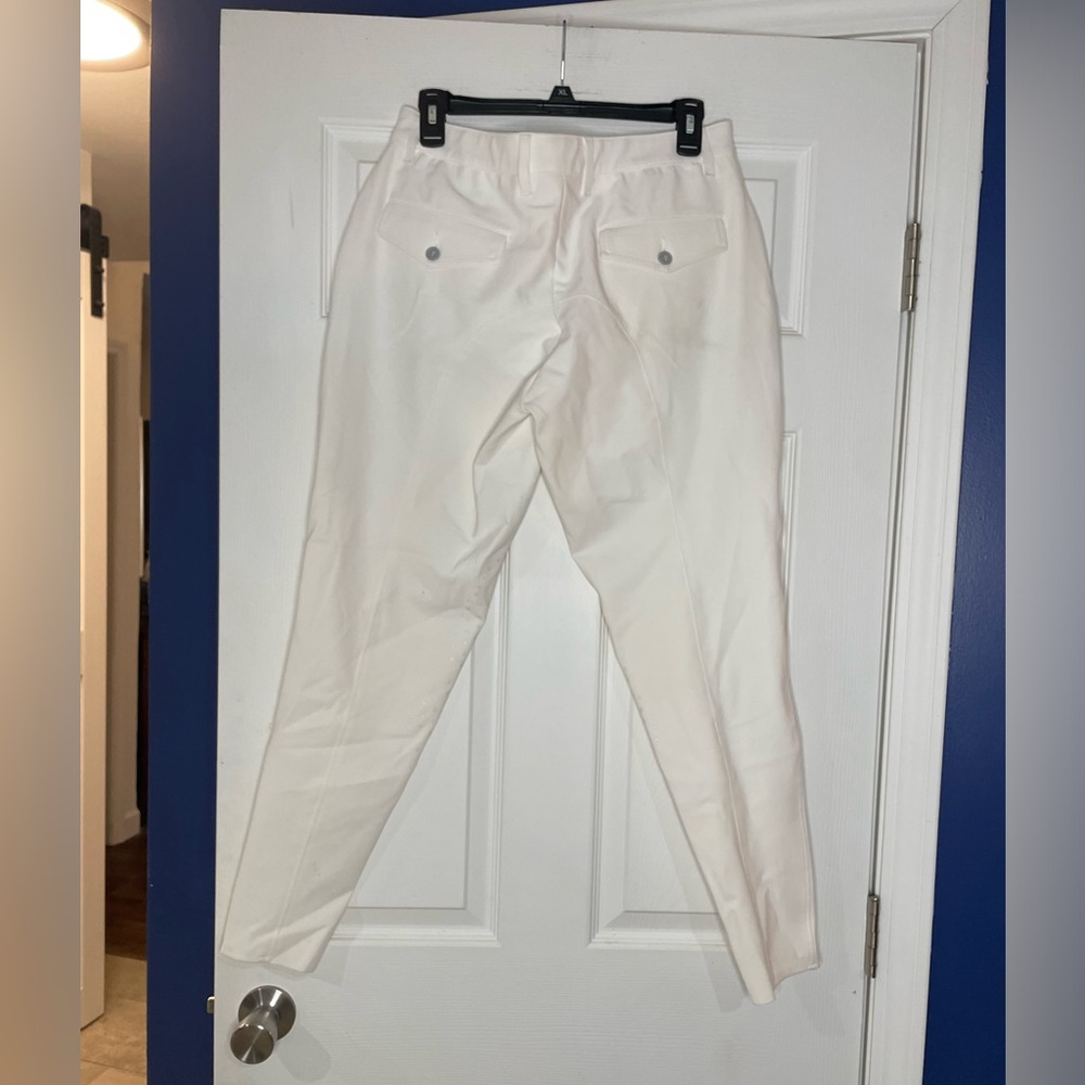Ego7 Jumping Ej Women's White Riding Breeches Wit… - image 3